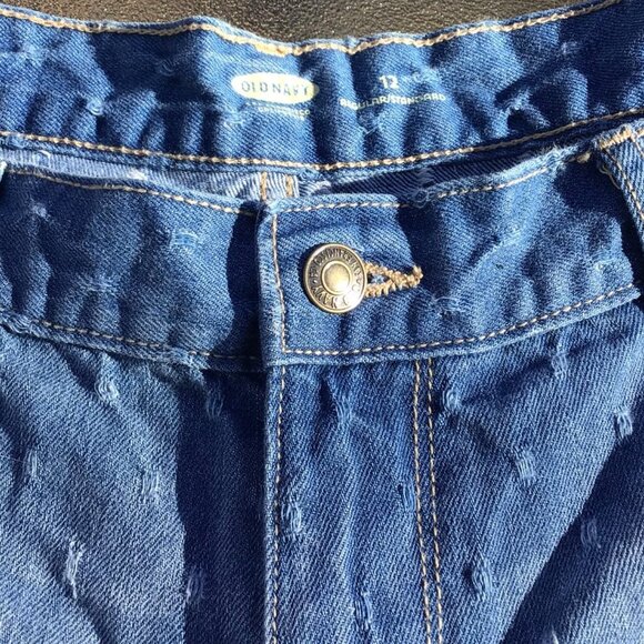 OLD NAVY DENIM SHORTS SIZE 12 - Picture 3 of 3